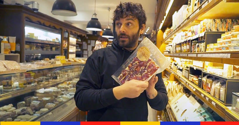 Vidéo : on est partis dévaliser une épicerie de quartier avec Pio Marmaï